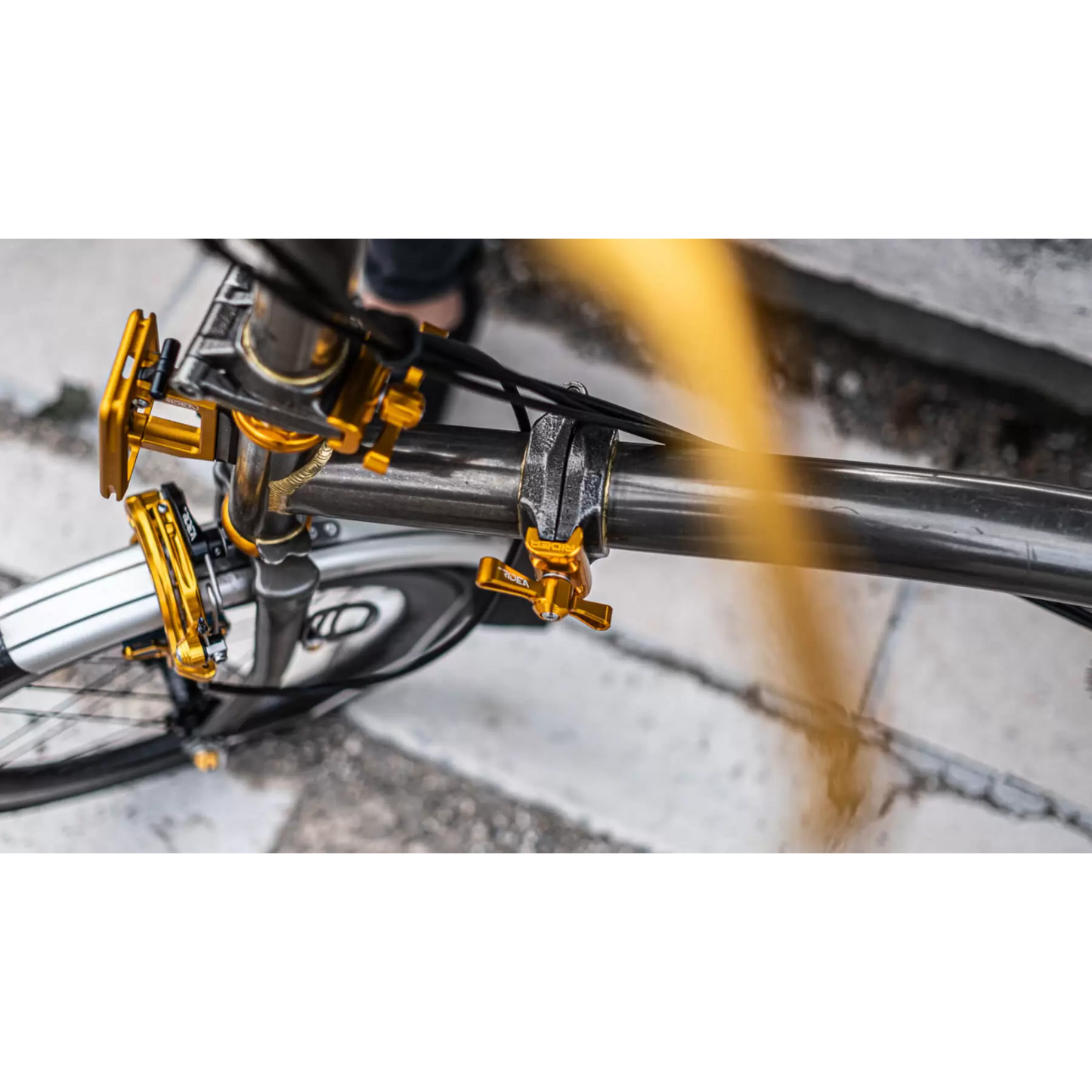 RIDEA - Hinge clamps for Brompton 小布 車身摺疊扣