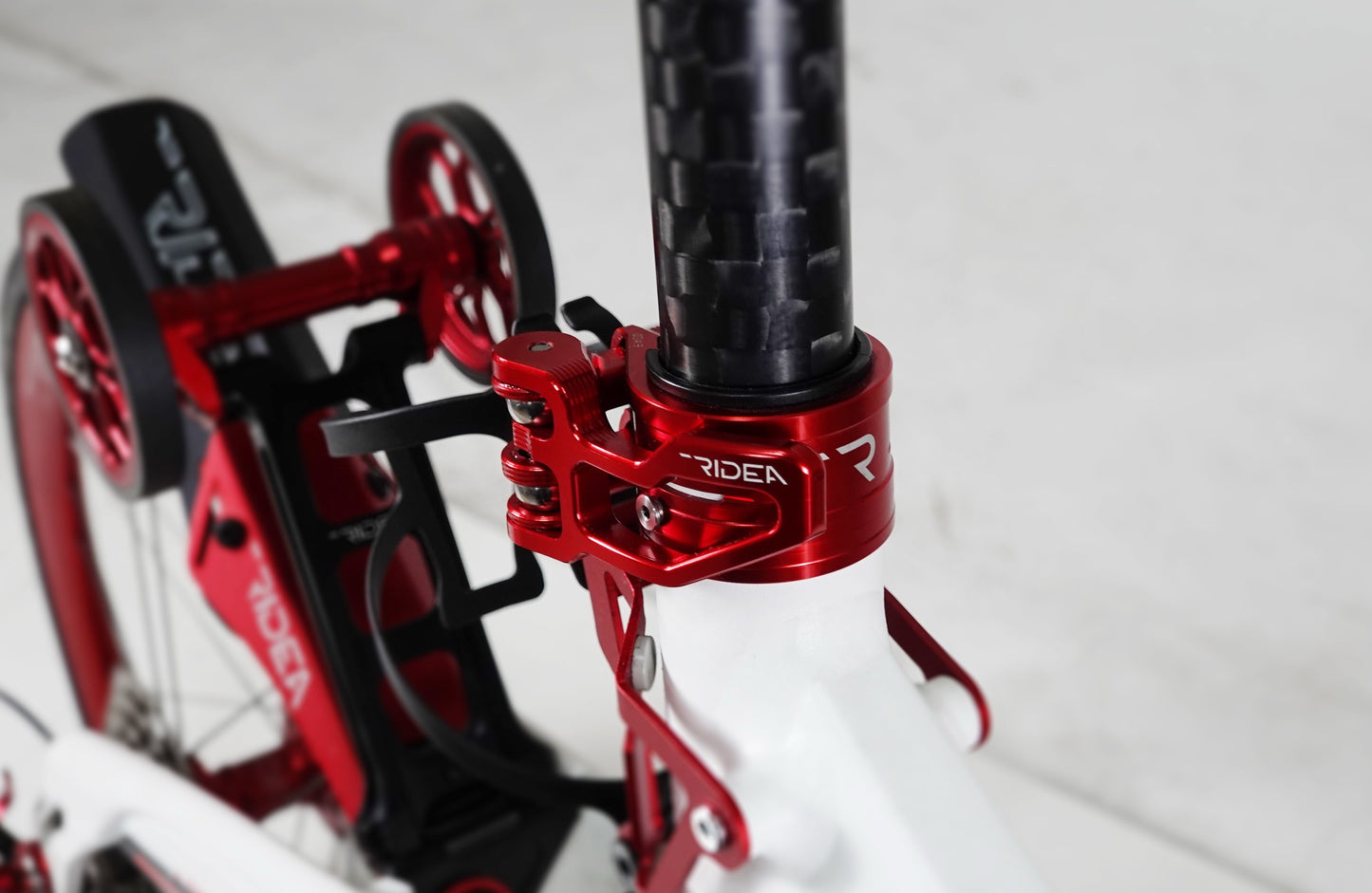 RIDEA - Integrated Dual-Axle QR Clamp for Birdy 單桿雙軸快拆扣 SCQR5