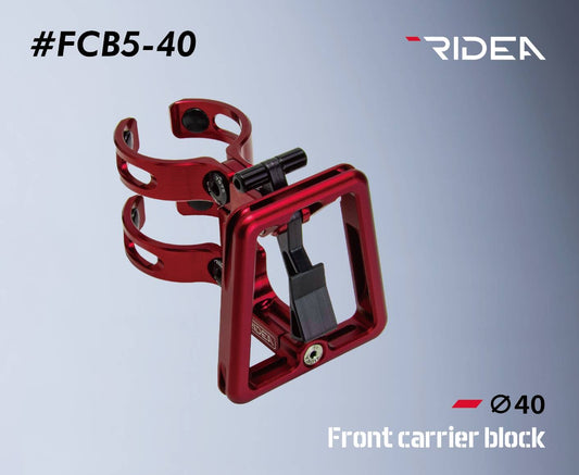 RIDEA Dual Clamp Carrier Block for BIRDY 專用 雙臂豬鼻轉接座