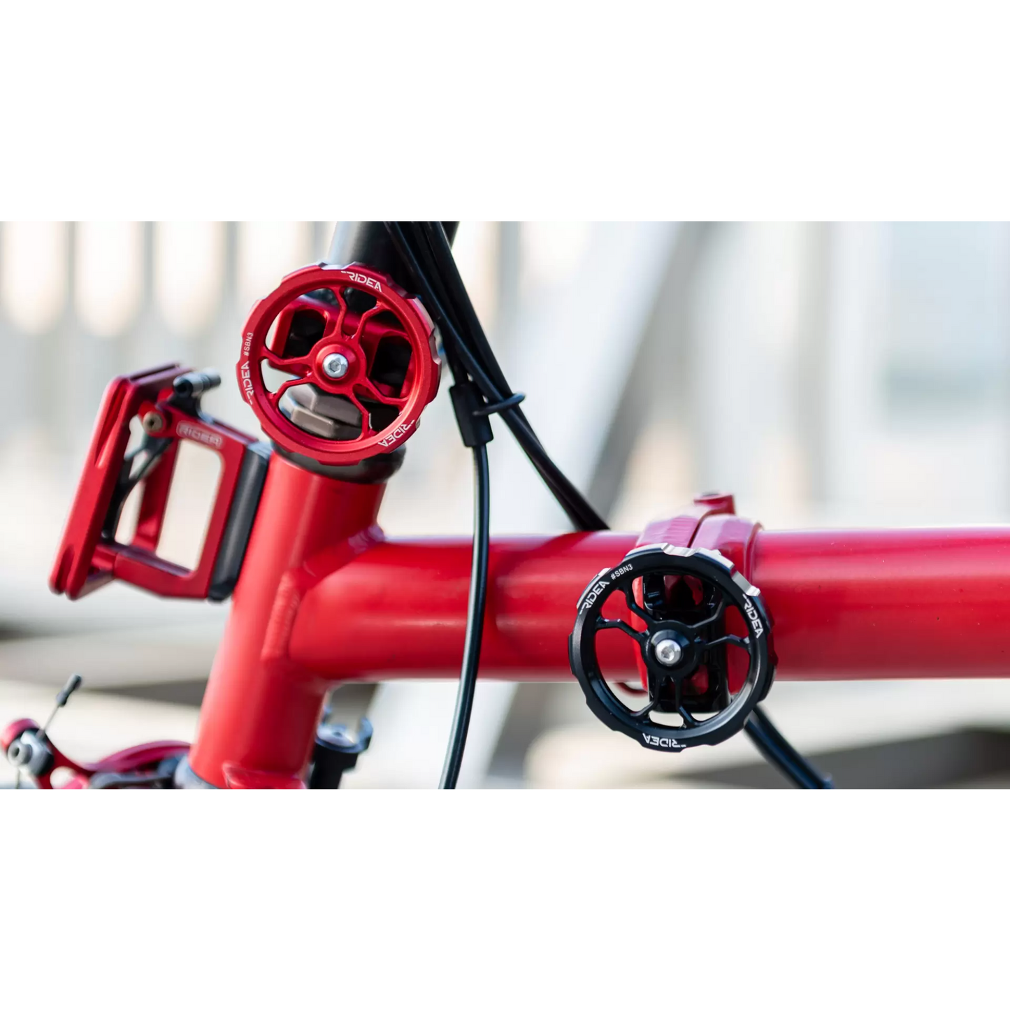 RIDEA - Hinge clamps for Brompton 小布 車身摺疊扣